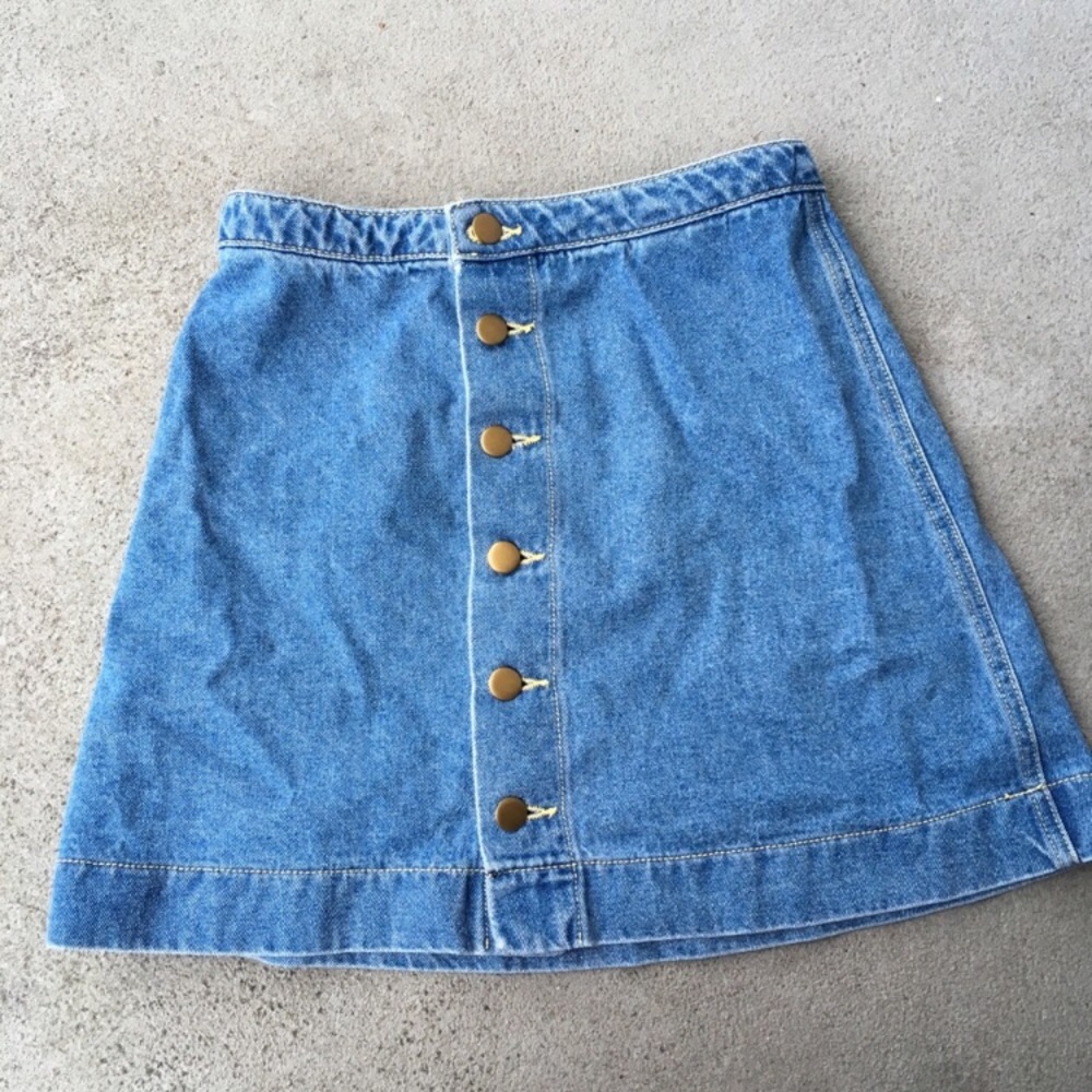 Jean skirt